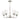 Maxim Lighting Hudson 5-Light Chandelier Satin Nickel
