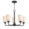 Maxim Lighting Hudson 5-Light Chandelier Black