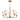Maxim Lighting Hudson 5-Light Chandelier Natural Aged Brass