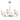 Maxim Lighting Hudson 6-Light Chandelier Satin Nickel