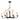 Maxim Lighting Hudson 9-Light Chandelier Black