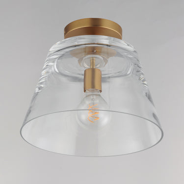 Maxim Lighting Hudson Semi-Flush Mount/Pendant Natural Aged Brass