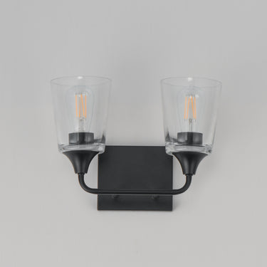 Maxim Lighting Hudson 2-Light Bath Vanity Black