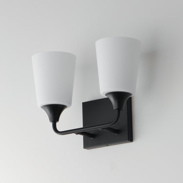 Maxim Lighting Hudson 2-Light Bath Vanity Black