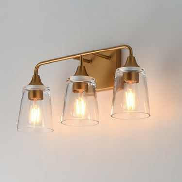 Maxim Lighting Hudson 3-Light Bath Vanity Natural Aged Brass
