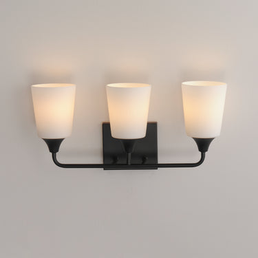 Maxim Lighting Hudson 3-Light Bath Vanity Black
