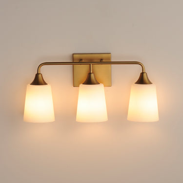 Maxim Lighting Hudson 3-Light Bath Vanity Natural Aged Brass
