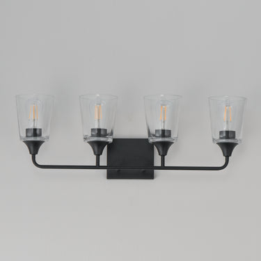 Maxim Lighting Hudson 4-Light Bath Vanity Black