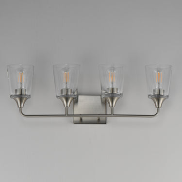 Maxim Lighting Hudson 4-Light Bath Vanity Satin Nickel