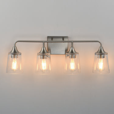 Maxim Lighting Hudson 4-Light Bath Vanity Satin Nickel