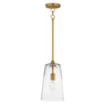Maxim Lighting Hudson Pendant Natural Aged Brass