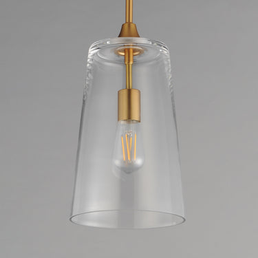 Maxim Lighting Hudson Pendant Natural Aged Brass