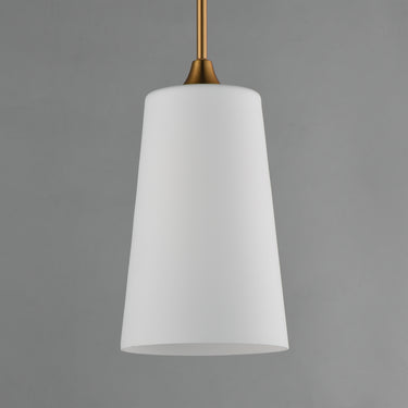 Maxim Lighting Hudson Pendant Natural Aged Brass