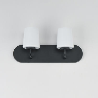 Maxim Lighting Durham 2-Light Strip Bath Vanity Black