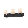 Maxim Lighting Durham 3-Light Strip Bath Vanity Black