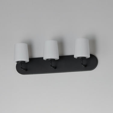 Maxim Lighting Durham 3-Light Strip Bath Vanity Black