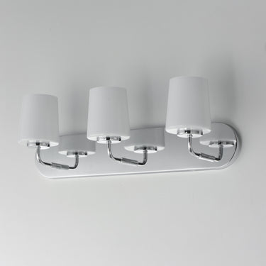 Maxim Lighting Durham 3-Light Strip Bath Vanity Polished Chrome