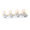Maxim Lighting Durham 4-Light Strip Bath Vanity Polished Chrome