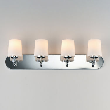 Maxim Lighting Durham 4-Light Strip Bath Vanity Polished Chrome