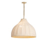 Maxim Lighting Hearthveil Pendant Natural Aged Brass