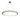 Finesse Decor 1 Thin Ring Crystal Chandelier - Chrome 