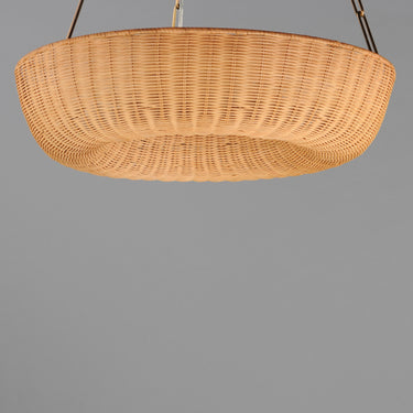 Maxim Lighting Bower 24" Pendant Natural Aged Brass