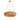 Maxim Lighting Bower 30" Pendant Natural Aged Brass