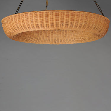 Maxim Lighting Bower 40" Pendant Natural Aged Brass