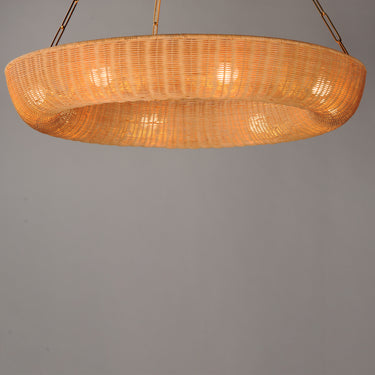 Maxim Lighting Bower 40" Pendant Natural Aged Brass