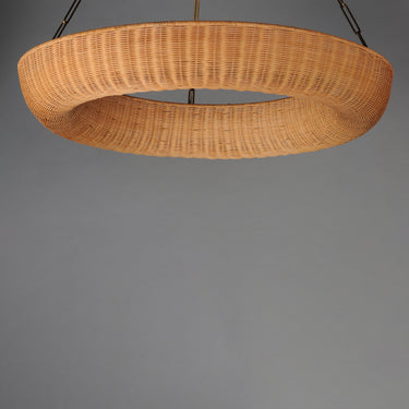 Maxim Lighting Bower 40" Pendant Natural Aged Brass