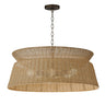 Maxim Lighting Tulum 6-Light Chandelier Dark Bronze