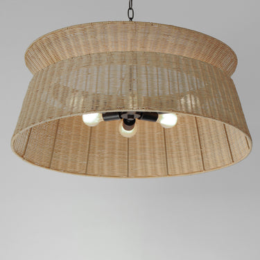 Maxim Lighting Tulum 6-Light Chandelier Dark Bronze