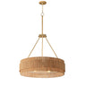 Maxim Lighting Satori 6-Light Chandelier Natural Aged Brass