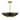 Maxim Lighting Rattan 20" 3-Light Pendant Natural Aged Brass