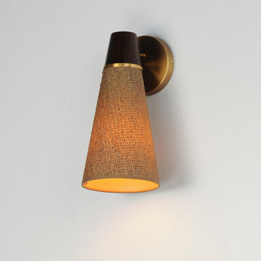 Maxim Lighting Sumatra Sconce Natural Aged Brass