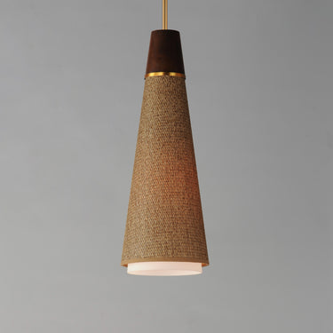 Maxim Lighting Sumatra Pendant Natural Aged Brass