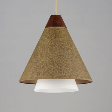 Maxim Lighting Sumatra 20" Pendant Natural Aged Brass
