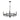 Maxim Lighting Frankie 5-Light Chandelier Black