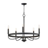 Maxim Lighting Frankie 5-Light Chandelier Black