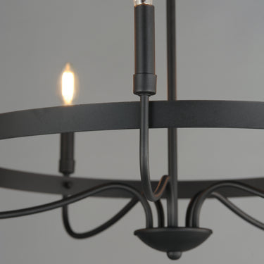 Maxim Lighting Frankie 5-Light Chandelier Black