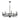 Maxim Lighting Frankie 8-Light Chandelier Black