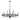 Maxim Lighting Frankie 9-Light Chandelier Black