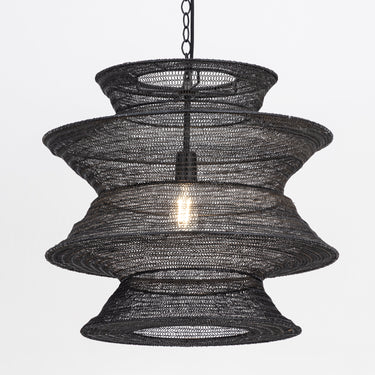 Maxim Lighting Krabi Large Pendant Black