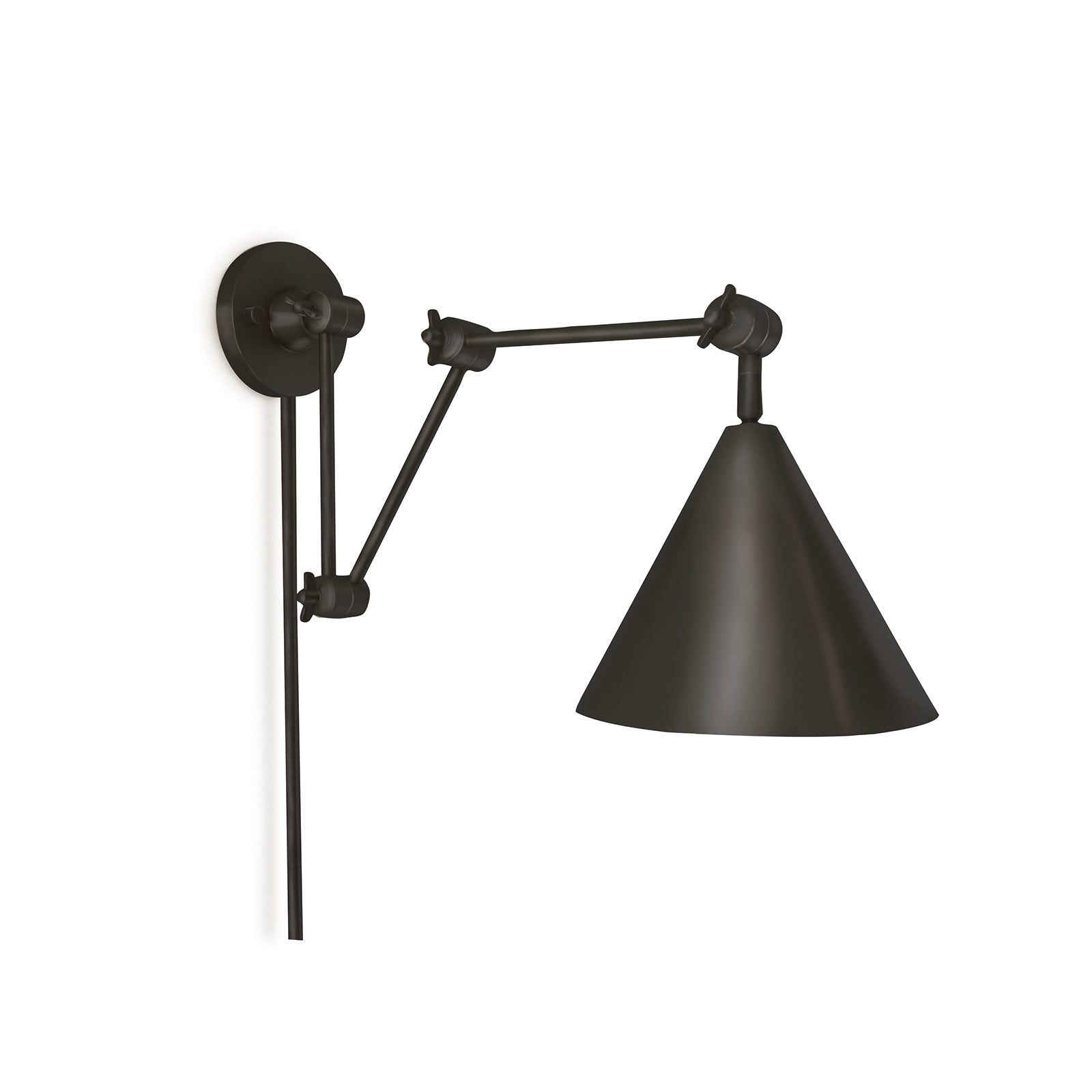 Zig-Zag Task Sconce in Oil Rubbed Bronze by Coastal Living