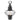 Classic Onion 17.5" Outdoor Post Light - Gun Metal by Elk 1511-GM-CL