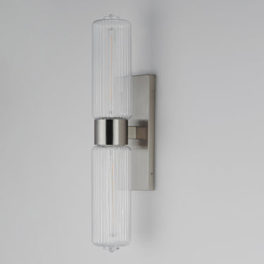 Maxim Lighting Kasbah 2-Light Wall Sconce Satin Nickel