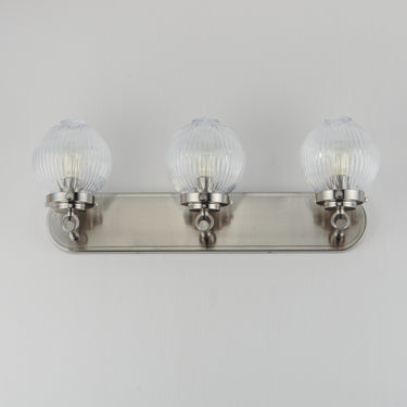 Maxim Lighting Kasbah 3-Light Bath Vanity Satin Nickel