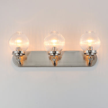 Maxim Lighting Kasbah 3-Light Bath Vanity Satin Nickel
