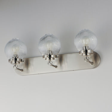 Maxim Lighting Kasbah 3-Light Bath Vanity Satin Nickel