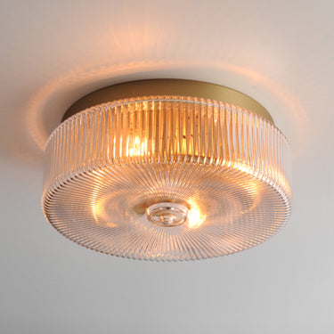 Maxim Lighting Kasbah 4-Light Flush Mount Satin Brass